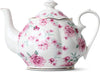 Porcelain Teapot, 38 oz, Floral