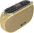 Wireless Radio Bluetooth Speaker, USB Charging, (Gold Color)