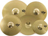 Cymbal Set with Free 10" Splash, Natural (SBR5003G)