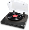 Bluetooth Turntable/Vinyl Record Player with Speakers, Black