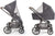 Universal Mesh Net for Baby Stroller and Carrycot (Grey)