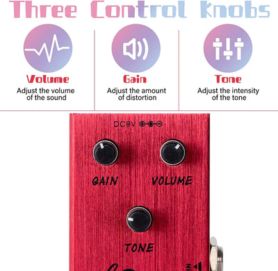 Electric Guitar Pedal (Red)