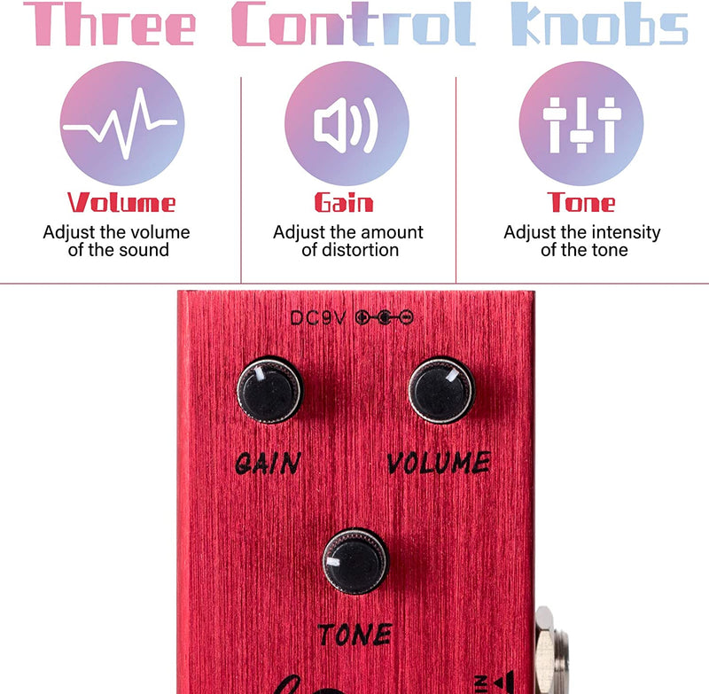 Electric Guitar Pedal (Red)