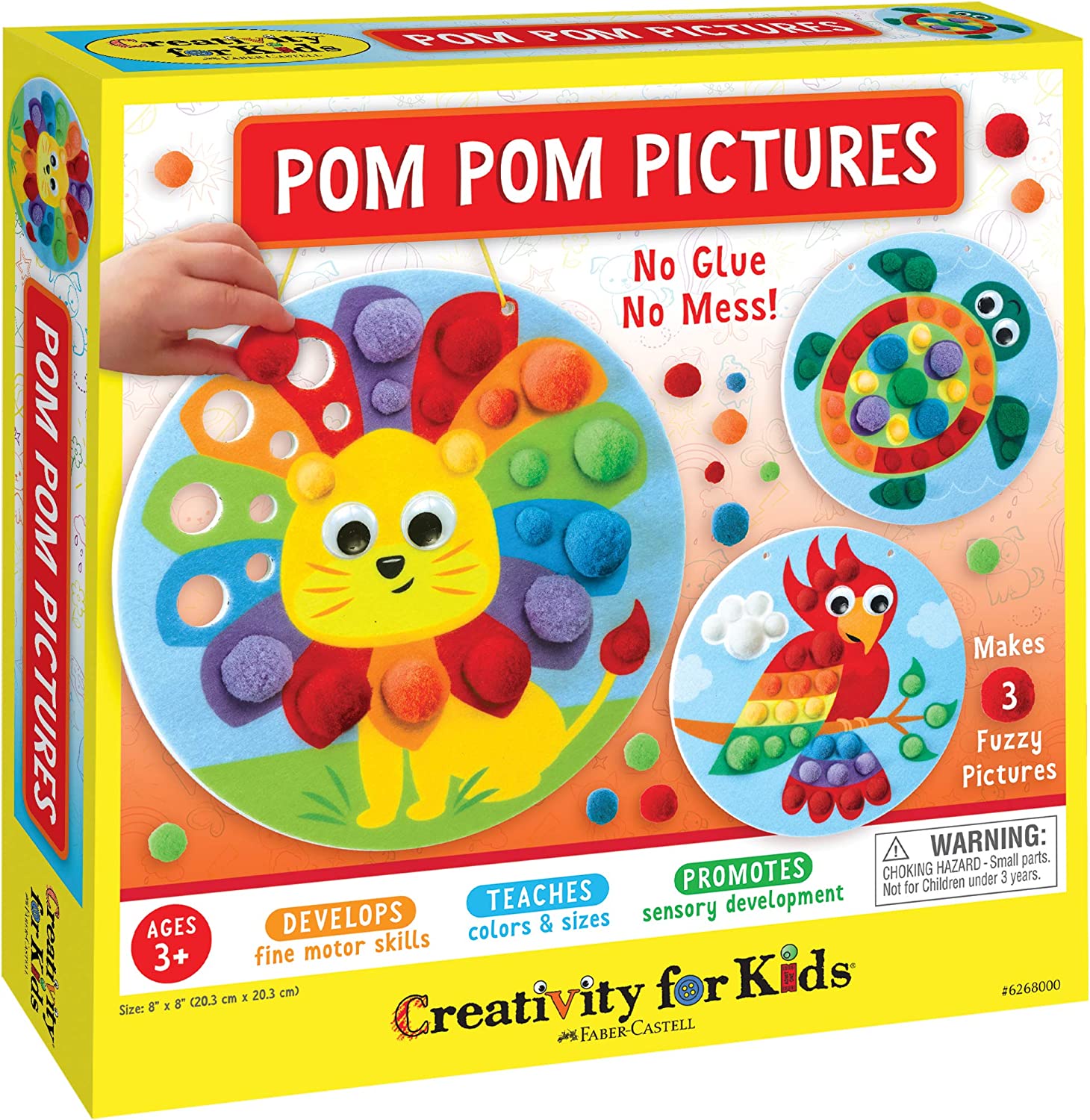 Creativity Crafts for Toddlers, 2 x 9.75 x 9.75 inches