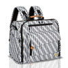 Multifunctional Waterproof Diaper Backpack (Zebra Pattern)