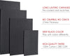 Black Canvas Chalkboards - 24-Pack Assorted Sizes (Multisize x24)