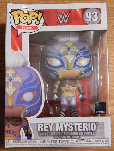 Rey Mysterio Collectible Figure (2.5 x 2.5 x 3.75 inches)