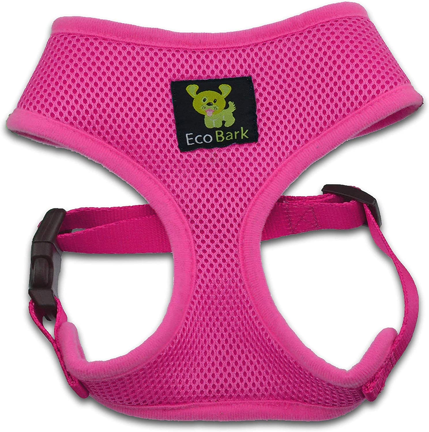 Double Padded Pet Harness, 48-65lbs, X-Large, Pink