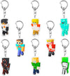 Collectible Keychain Game Anime Figure, (8 pieces)