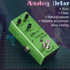 Electric guitar effect pedals (light green)