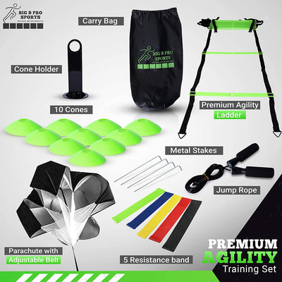 Speed and Agility Training Set (Green)