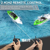 Remote Control Boat, 2.4 ghz Remote Control, Green Boat