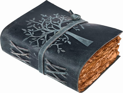 Classic Leather Journal 8 X 6 Inches, (Tree of Life)