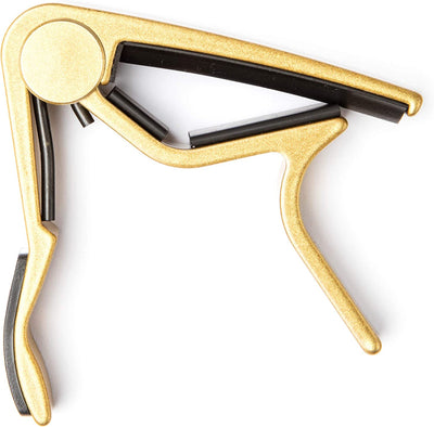 Acoustic Trigger, Curved, Guitar Capo, (gold)