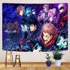 Jujutsu Kaisen Anime Tapestry Wall Hanging 50"x60"