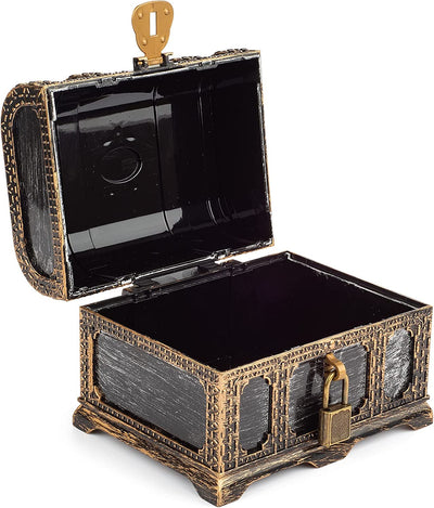 Classic Pirate Treasure Chest 5.75 x 5.16 x 4.76 inches