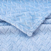 Fuzzy Baby Blanket, Soft, (XXS/24 × 32 inches), Sky Blue