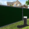 8' x 50' Black Fence Privacy Screen