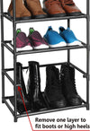 NEW -8-Tier Shoe Rack, 16-20 Pairs Sturdy Lightweight Shoe rack