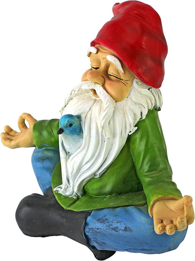 Garden Gnome Statue, 8 Inch