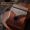 Kalimba 21 keys, gradient coffee