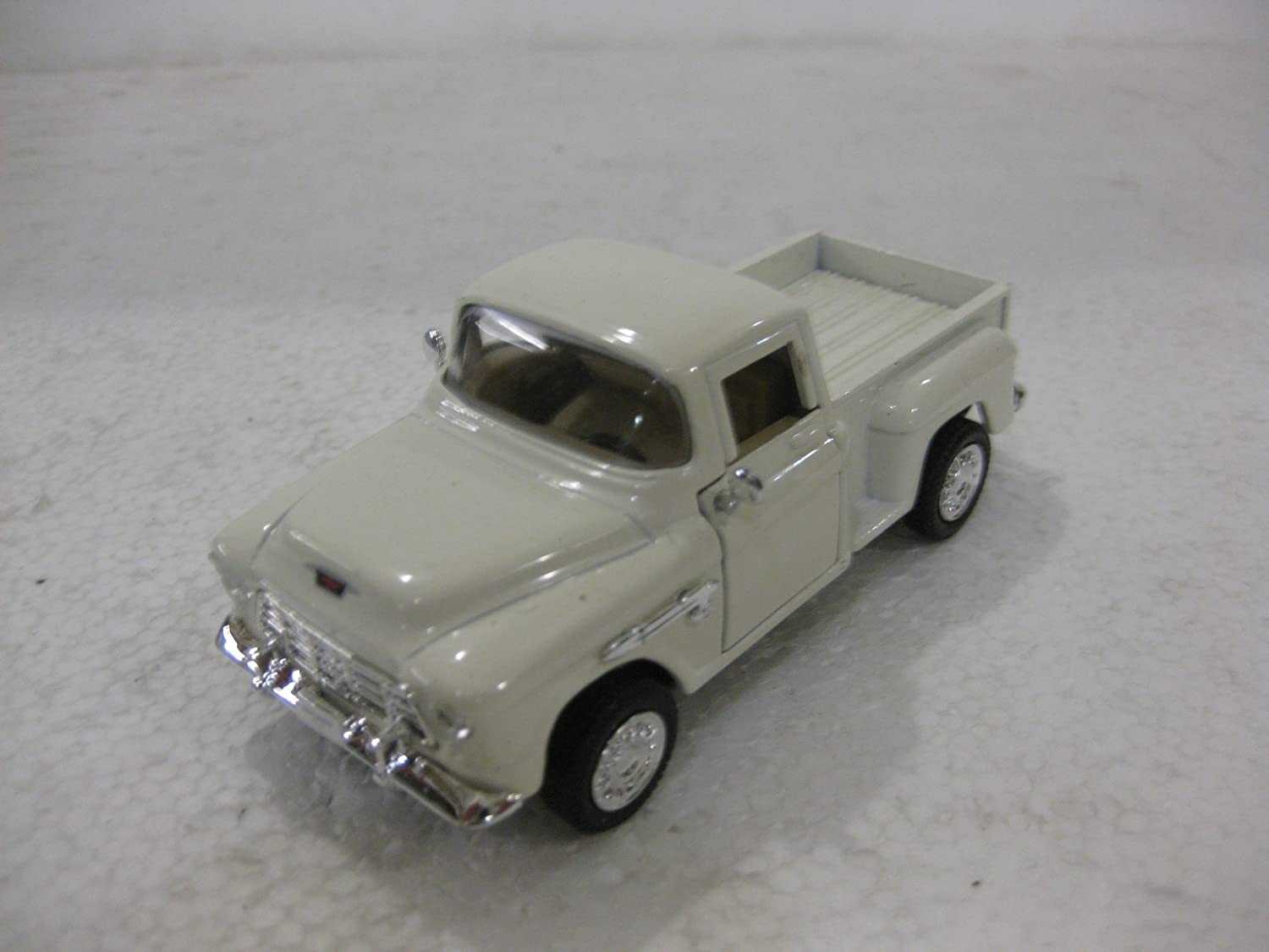 1955 Chevy Stepside Truck Metal, (White)