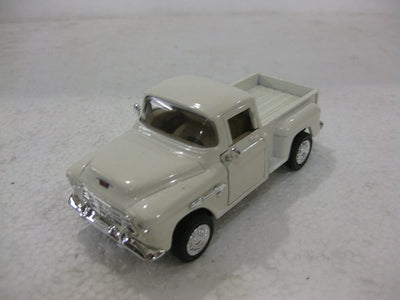 1955 Chevy Stepside Truck Metal, (White)