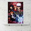 Anime Jujutsu Kaisen Poster, 16 x 24 in, Unframed