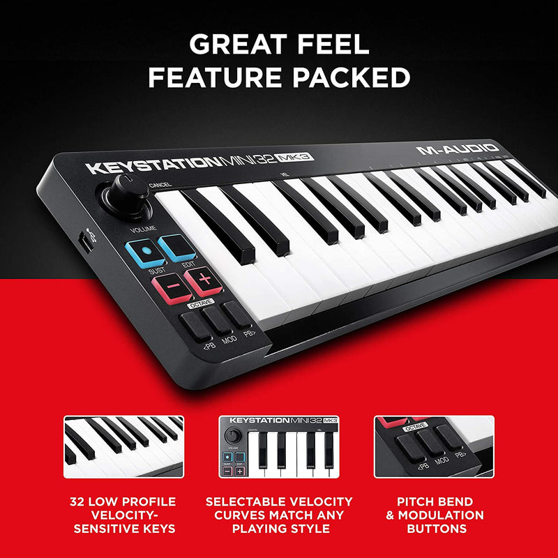 Mini Keyboard Controller, 16.44 x 0.72 x 4.2 inches