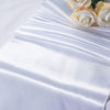 Table Runner for Weddings, Pack of 10, (White)