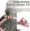 Reflective Pet Vent Harness - Neon Pink (L)