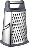 Professional Box Grater, Stainless Steel with 4 Sides