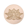 Vintage plant stamp,Lotus Flower