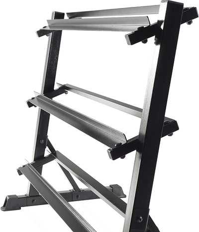 Dumbbell Rack, 3 Tier, 51", Steel