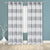 Striped Window Curtains for Bedroom 52" x 84" 2 Panels