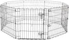 Pet Exercise Playpen Foldable,59.06x59.06x24inches,black