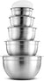 Stainless Steel Mixing Bowls with Tight Lids (Set of 5)