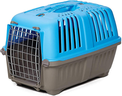 Travel Pet Carrier,17.91 L x 11.5 W x 12 H inches, blue color