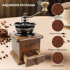 Manual Coffee Grinder, Item Dimensions 3.74x3.74x6.3"