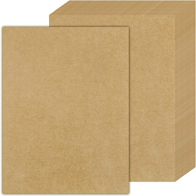 Kraft Card Stock for Arts, Crafts, Office, 70 Sheets 8.5 x 11"