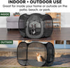 Indoor-Outdoor Pop Up Pet Tent,45x45x28inches,gray