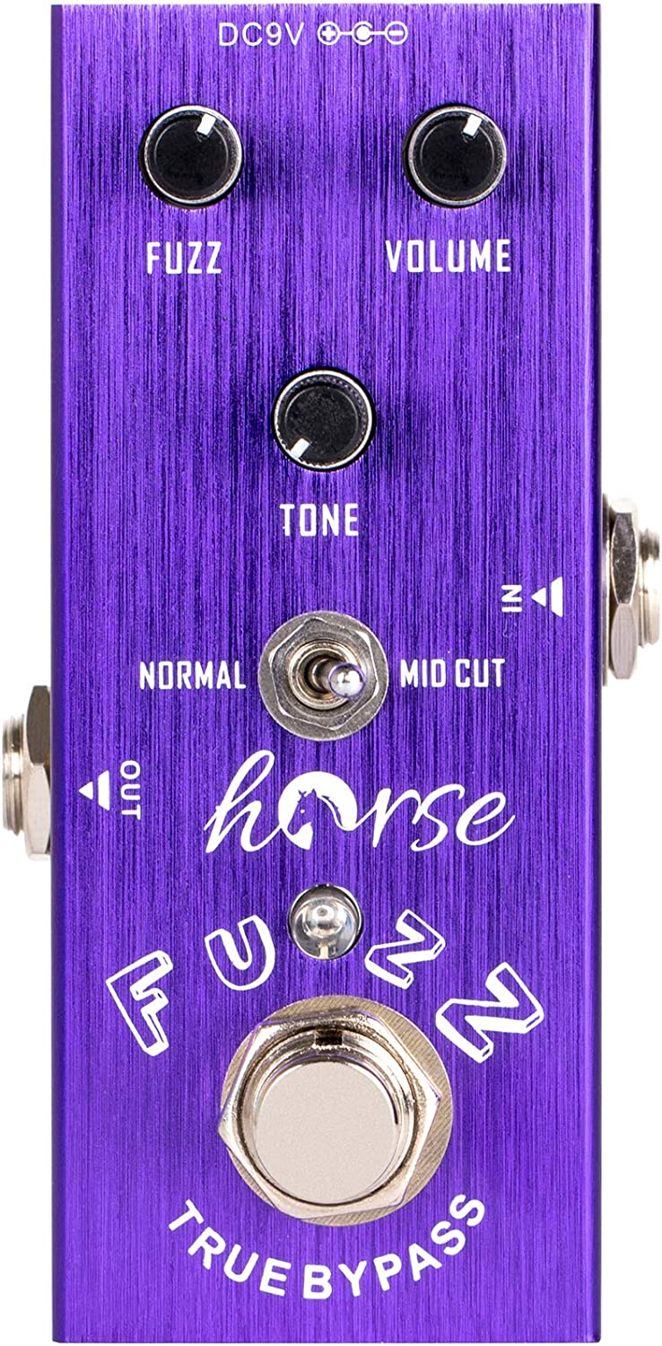 Mini Single Electric Guitar Effects Pedals (Light Purple)