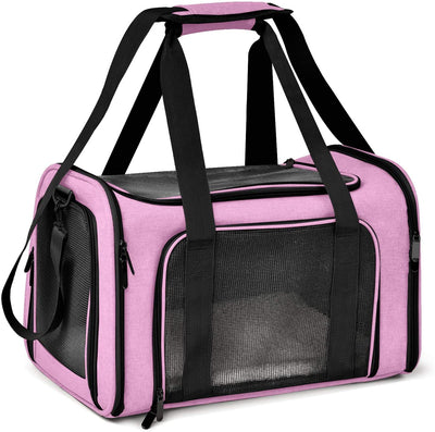 15lb Medium Pet Carrier, Pink