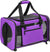 Pet carrier, large, purple