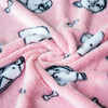 Flannel Pet Blanket (30" x 40" 2-Pack) (Pink))