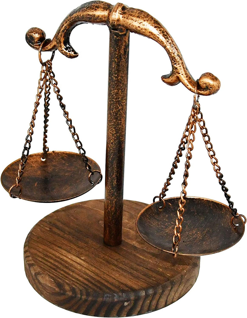 Antique Weight Balancing Scale, Bronze