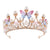 Girls Princess Tiaras, Color:Rose Gold-05