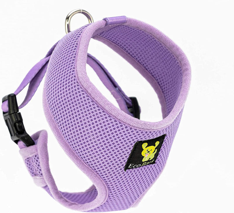 Double Padded Pet Harness, 48-65lbs, X-Large,  Lavender Purple