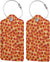 2-Pack Luggage Tags, (Pizzal)
