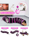 Interactive Cat Toy, Cat Tunnel pink long